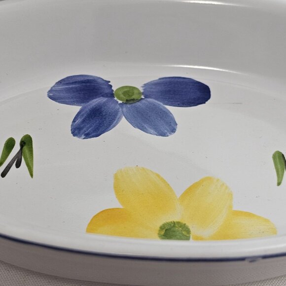 Maxam Italian Daisy Augratin Casserole Bowls 8.7" single portion Portugal set-2 - Picture 6 of 12